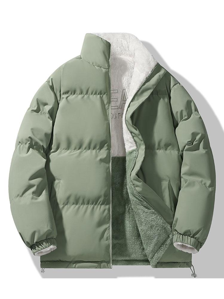 Frank | Omkeerbare teddyfleece jas