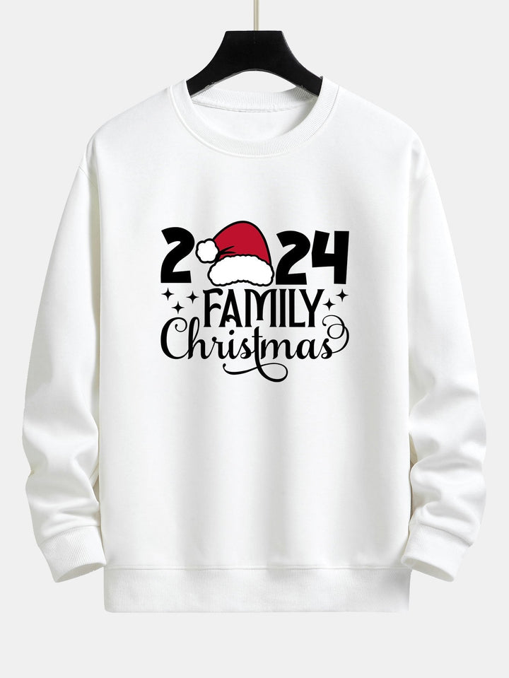 Matthijs | Familiesweater met kerstprint en relaxte pasvorm