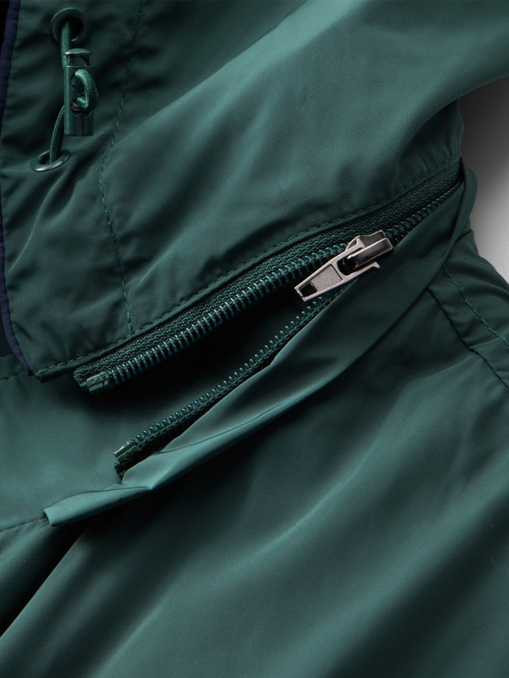 Luuk | Jack met afneembare capuchon in contrasterende kleur