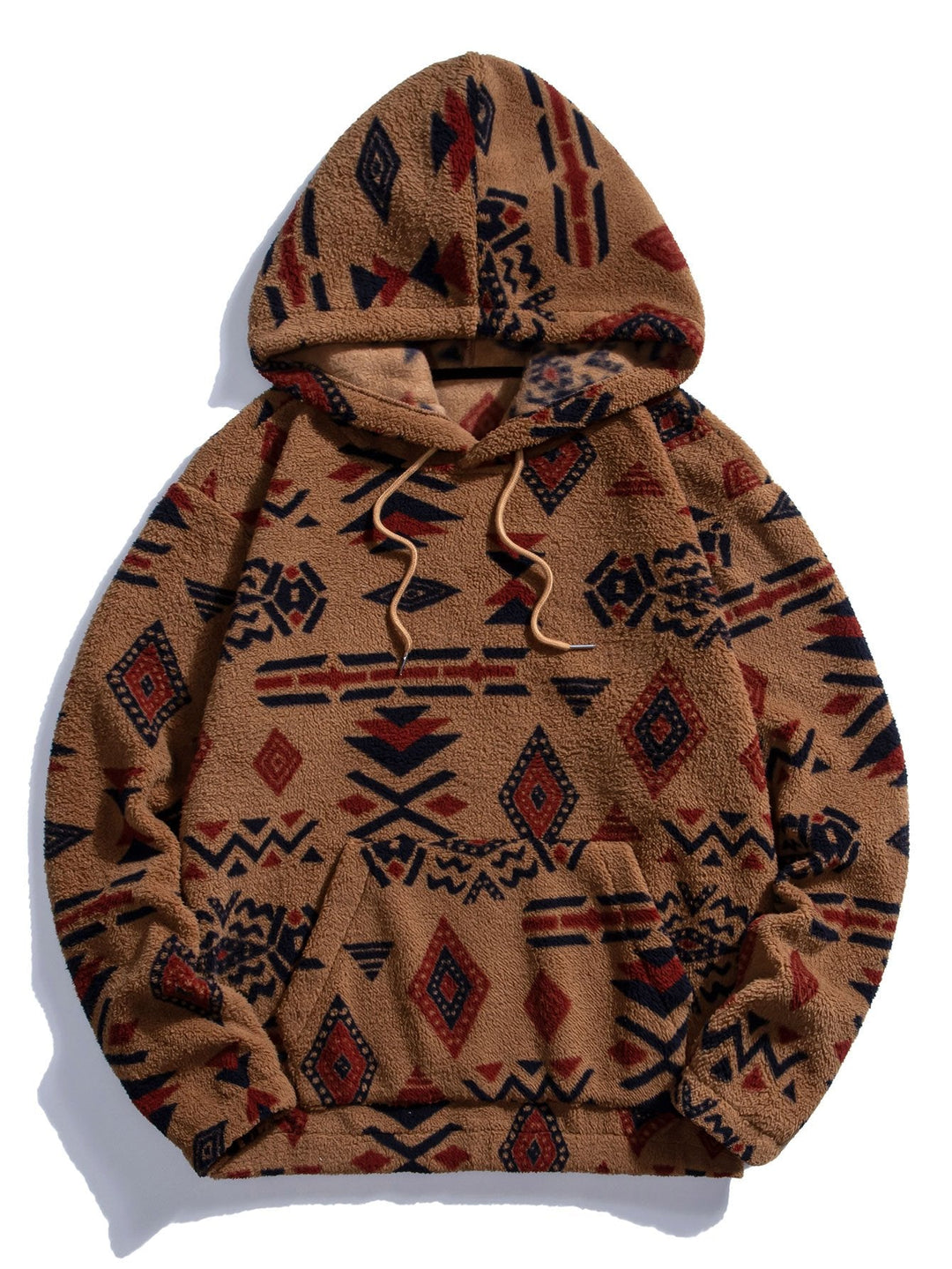 Job | Teddyhoodie met Azteekse print