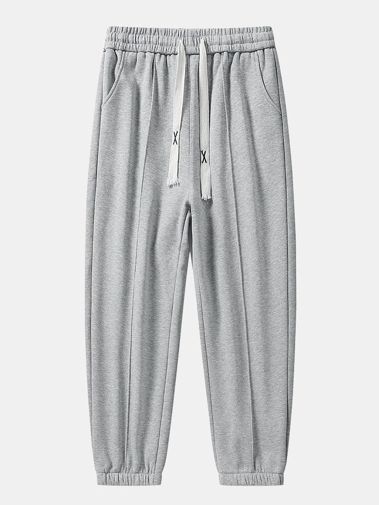 Henk | Joggingbroek met Pijpvouw
