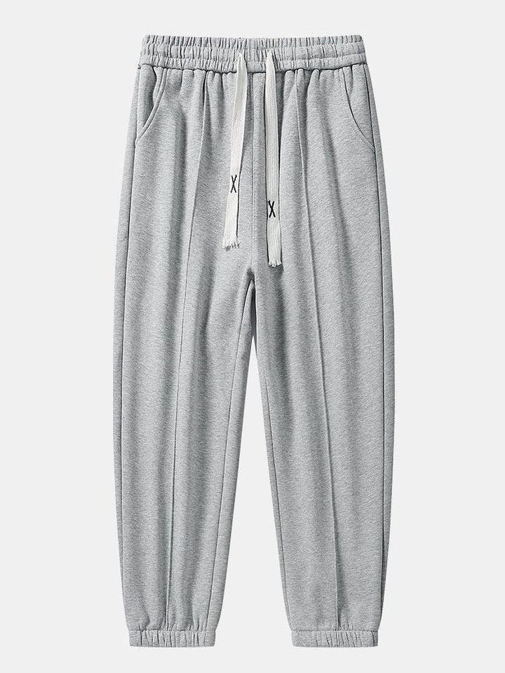 Henk | Joggingbroek met Pijpvouw