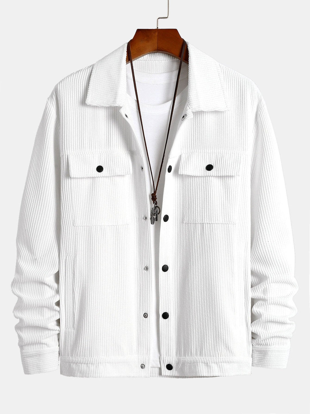 Bert | Corduroy jack met zakken