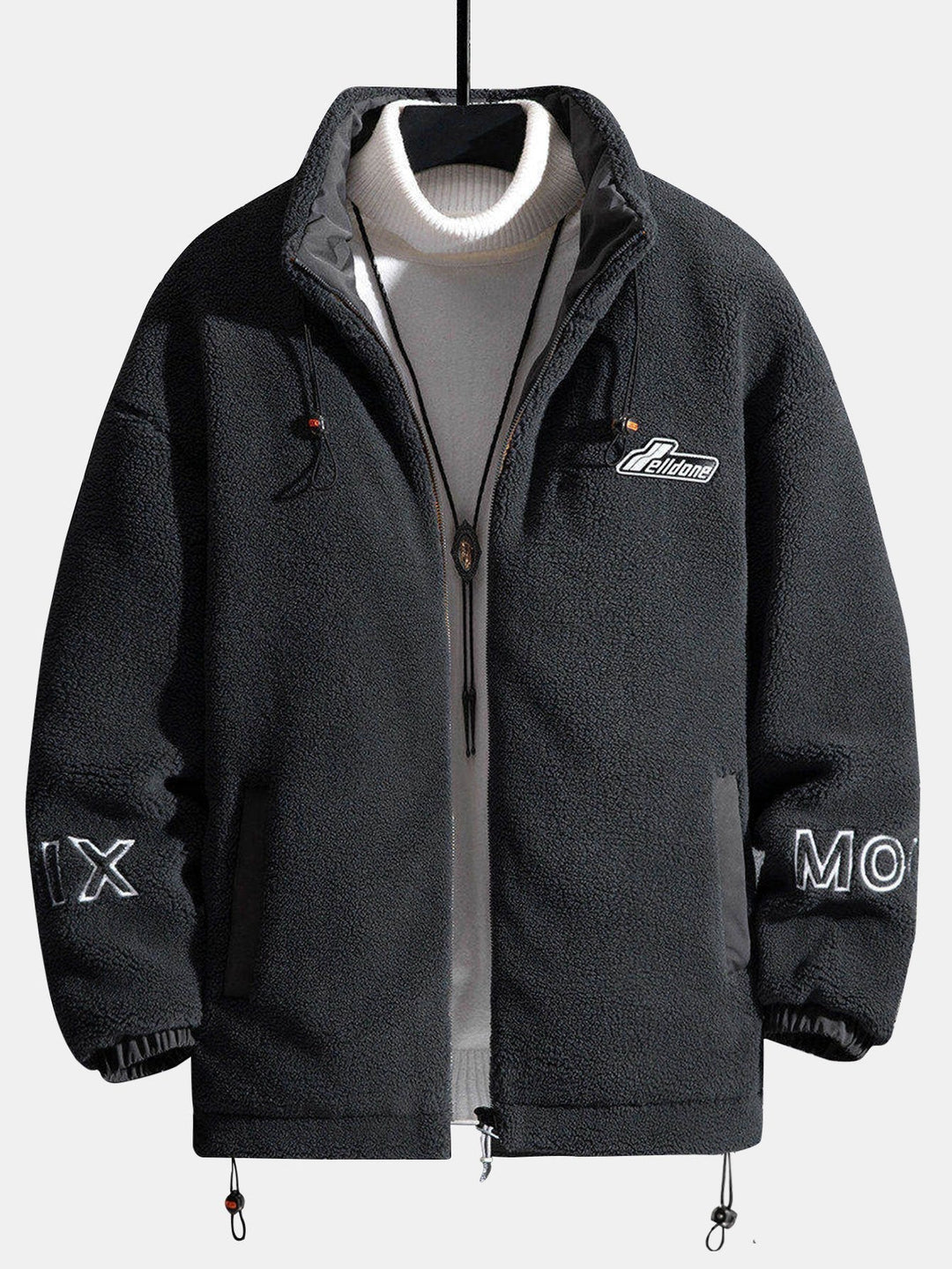 Mees | Teddyfleece jack met rits