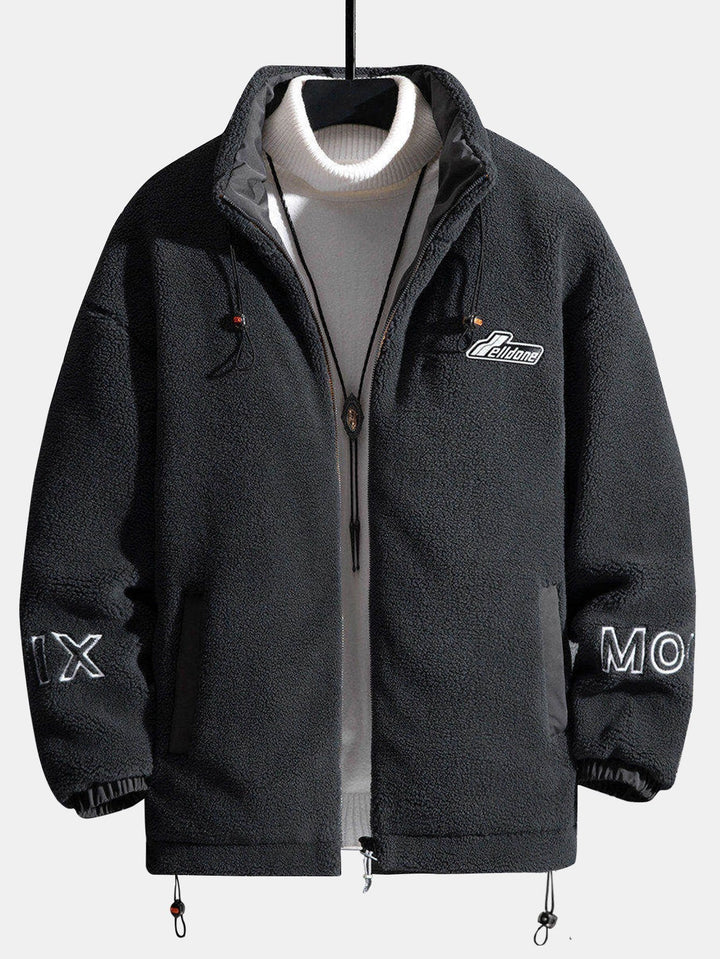 Mees | Teddyfleece jack met rits