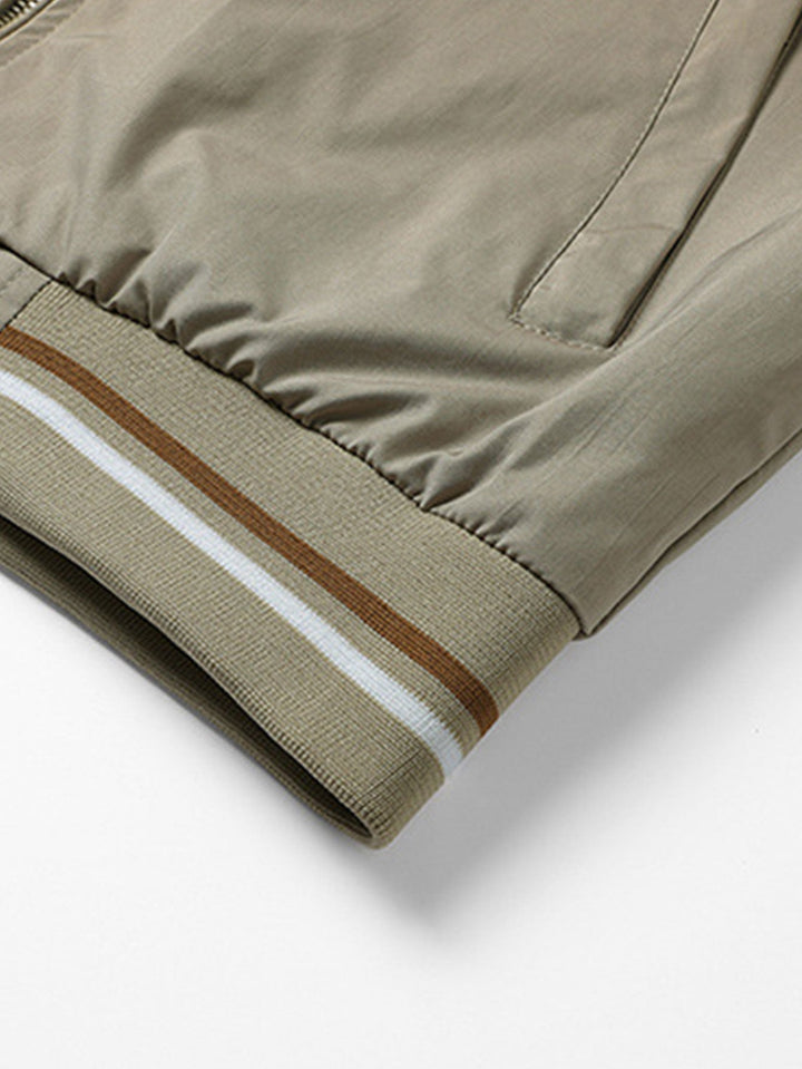 Reinout | Bomber jack met doorlopende rits