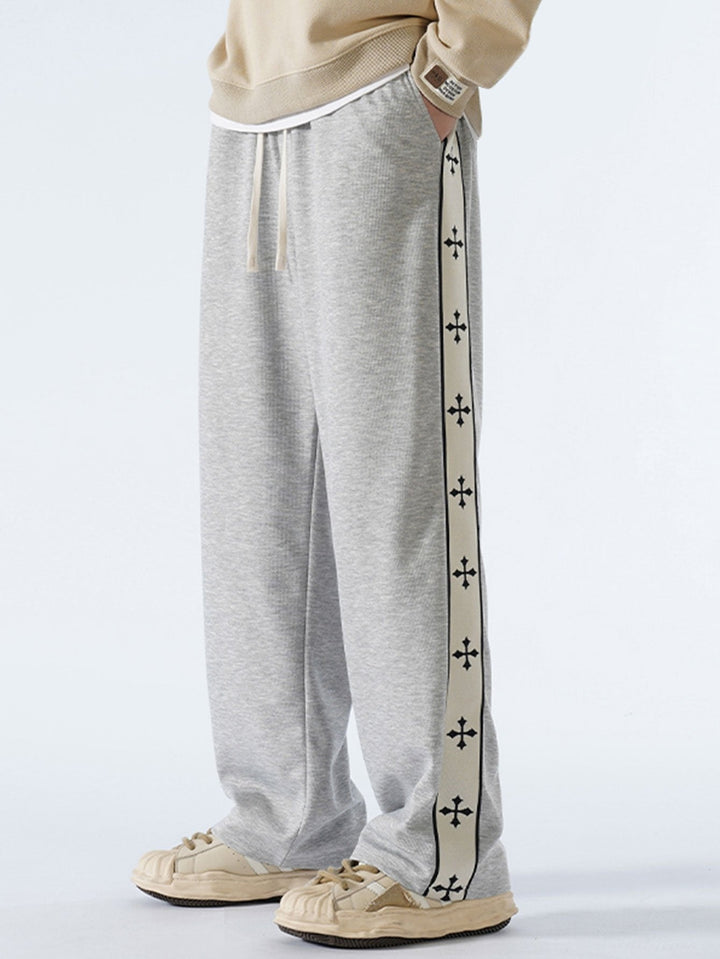 Rens | Pantalon Relax Fit met Zijstreep
