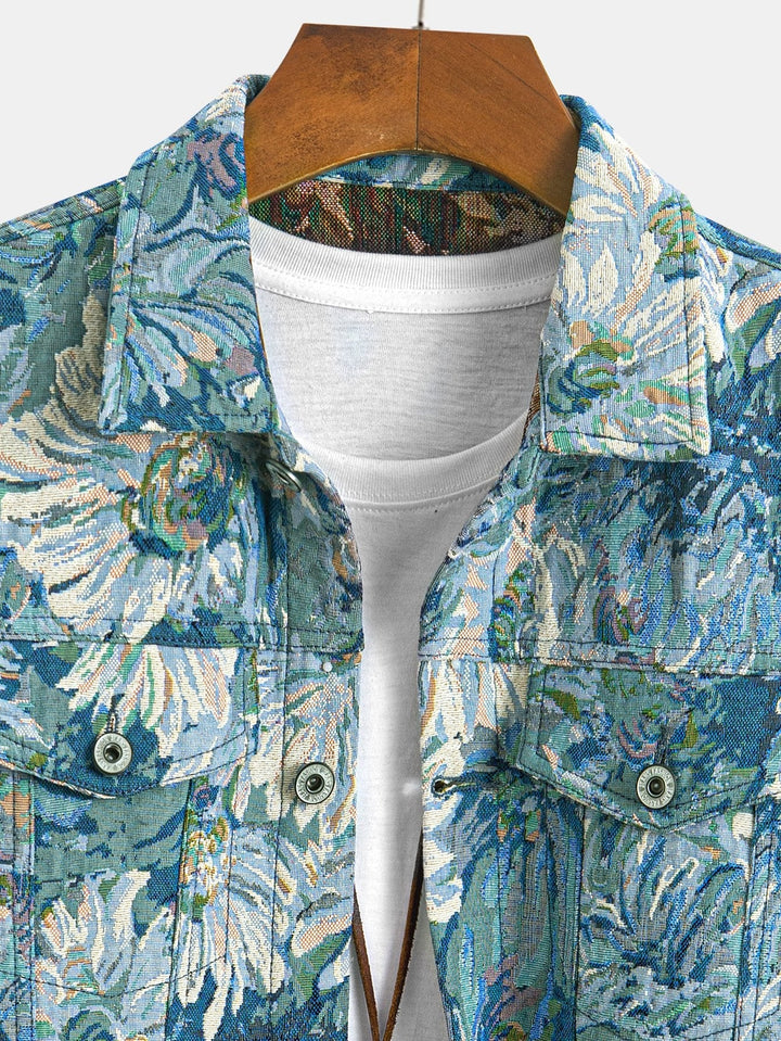 Siem | Jack met geschilderde bloemenprint
