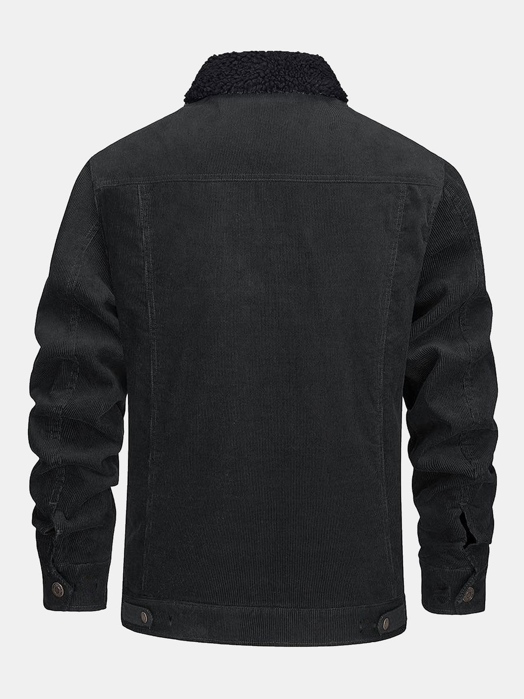 Bram | Corduroy jack met warme teddyvoering