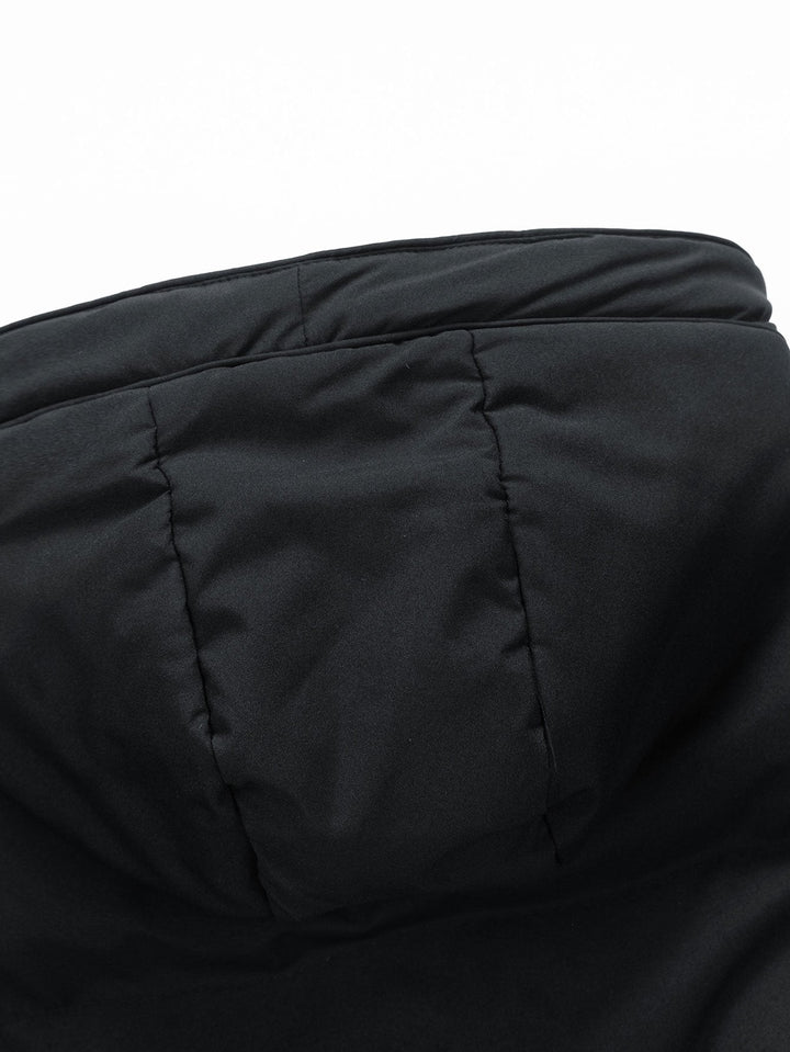 Erik | Verlengde puffer jas met capuchon