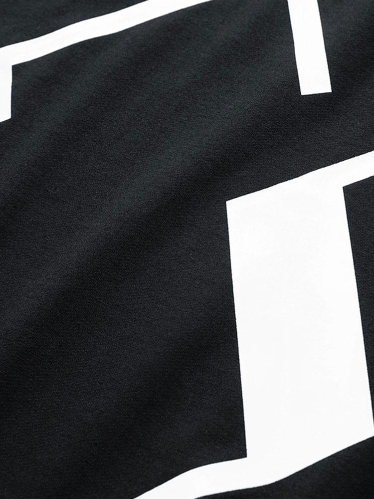 Jacob | Sweater met geometrische print en ronde hals