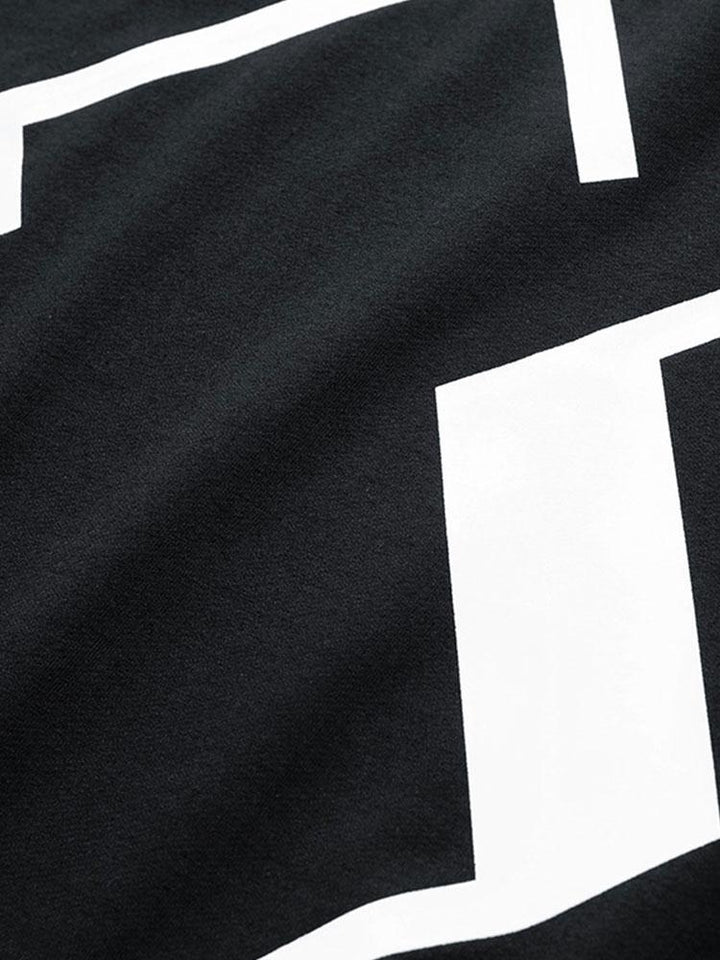 Jacob | Sweater met geometrische print en ronde hals