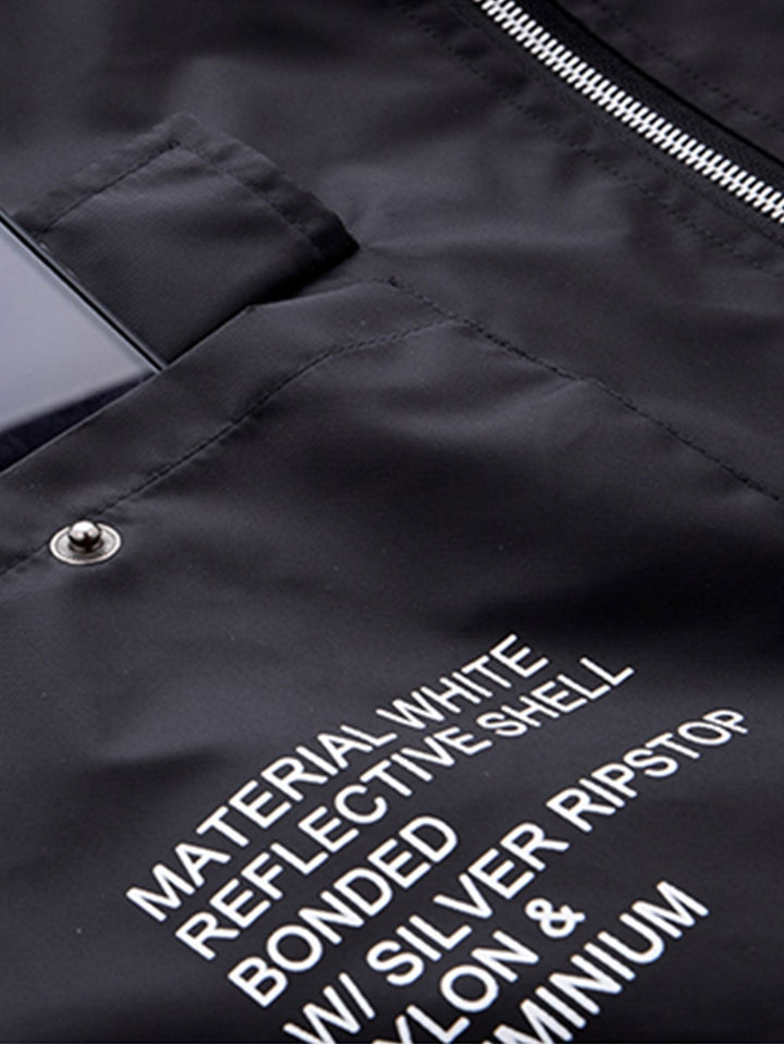 Udo | Oversized bomber jack met nasa-print