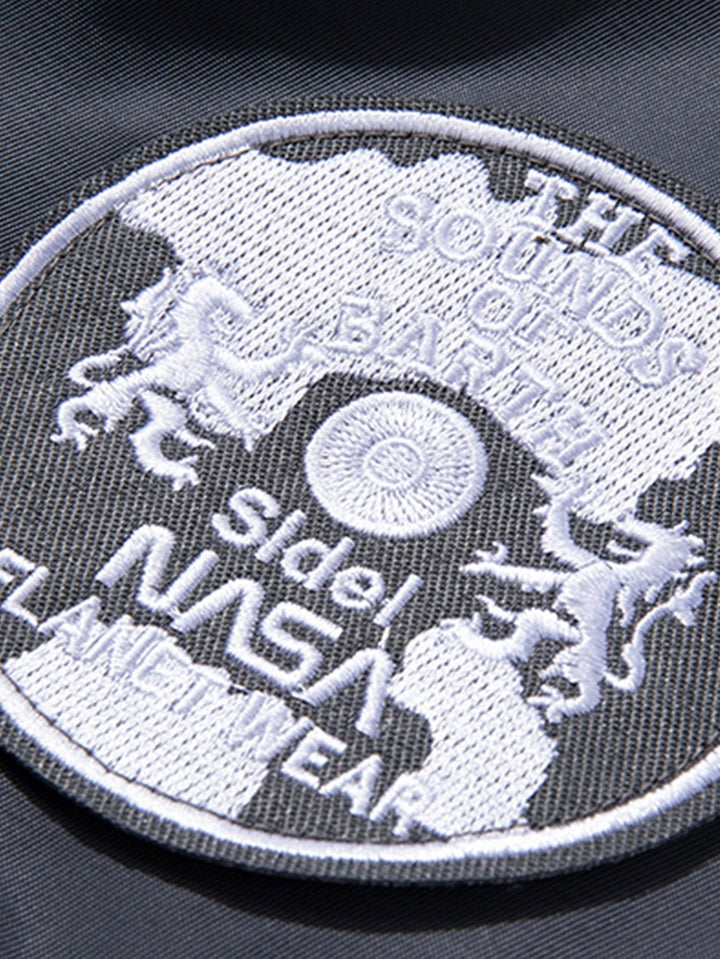 Siebe | Omkeerbaar bomber jack met nasa-patch