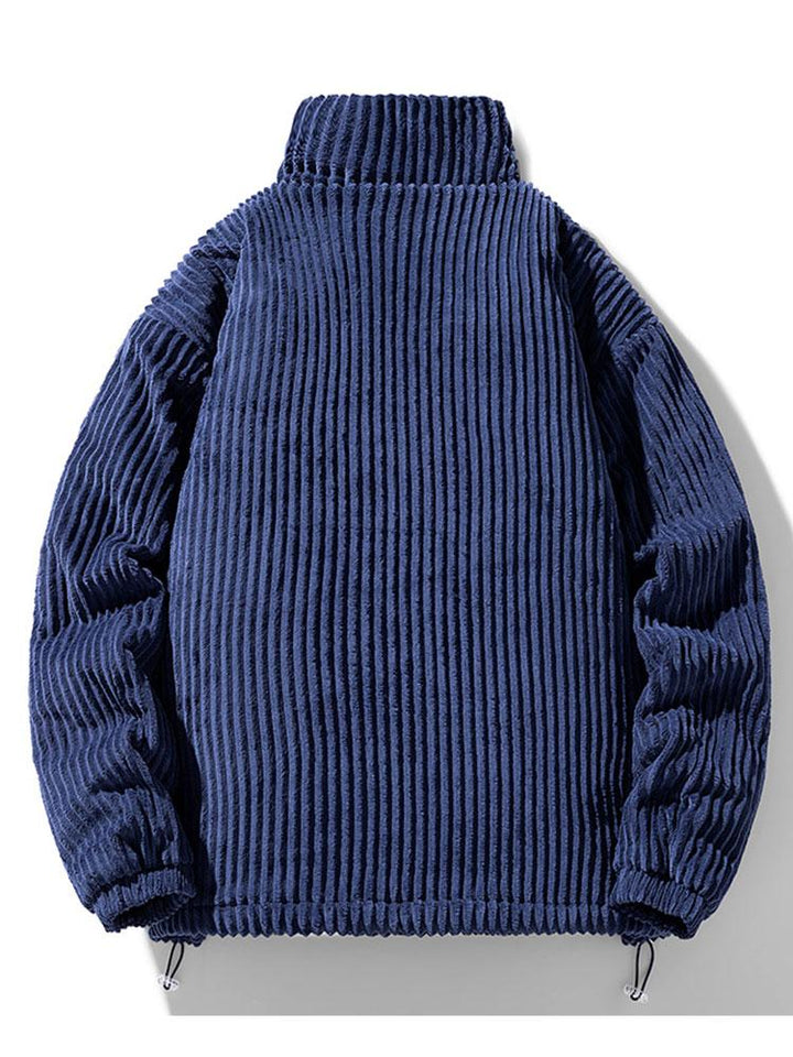 Rutger | Gewatteerde corduroy jas