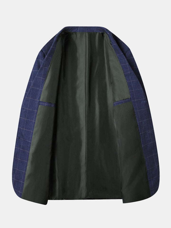 Jelle | Geruite blazer