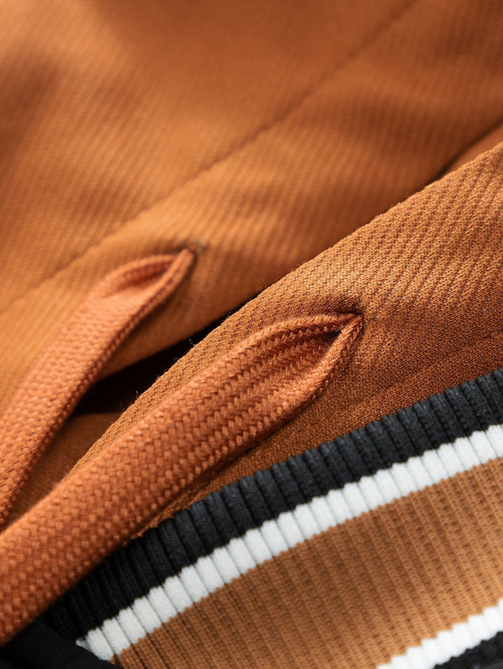 Kees | 2-in-1 gewatteerd baseball jack met capuchon