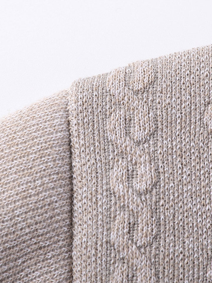 Douwe | Jacquardtrui met geometrisch patroon