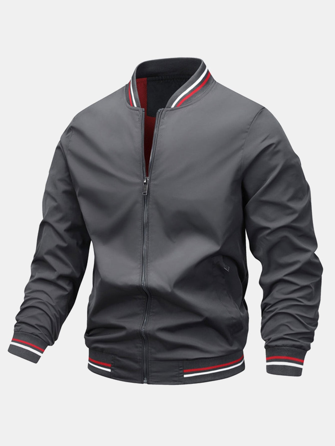 Reinout | Bomber jack met doorlopende rits