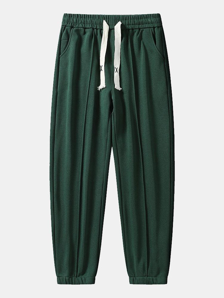 Henk | Joggingbroek met Pijpvouw