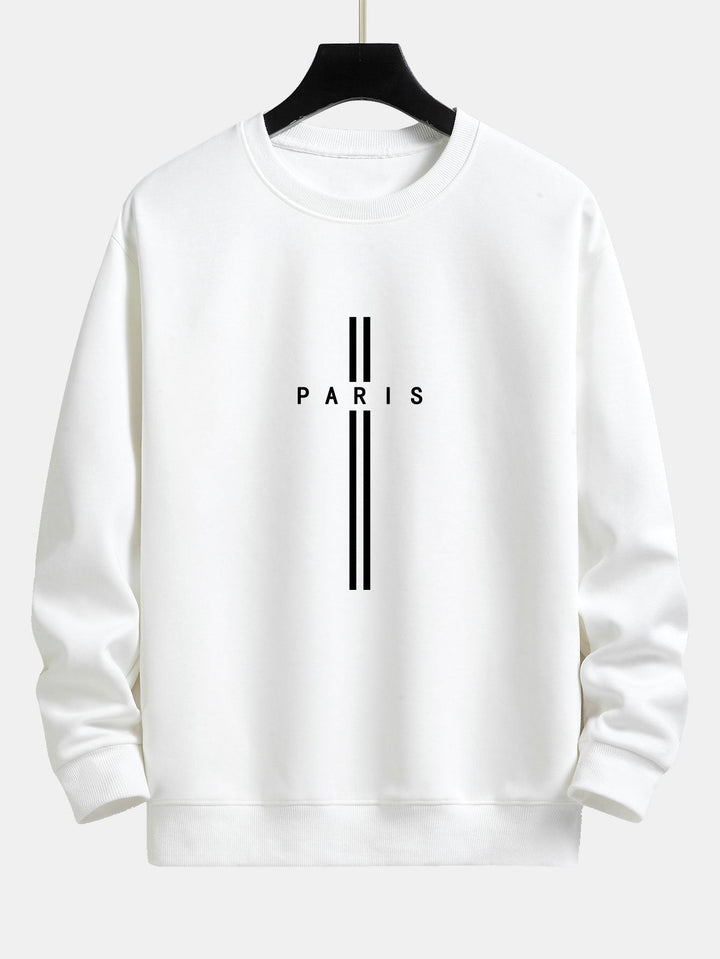 Lex | Sweater met Parijse strepenprint en relaxte pasvorm