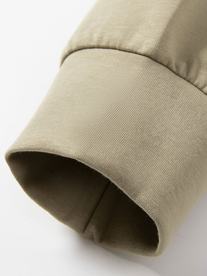 Colin | Sweater met hoge kraag en korte rits