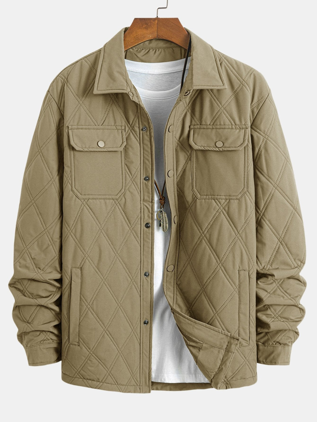 Pim | Winddicht corduroy baseball jack met knoopsluiting