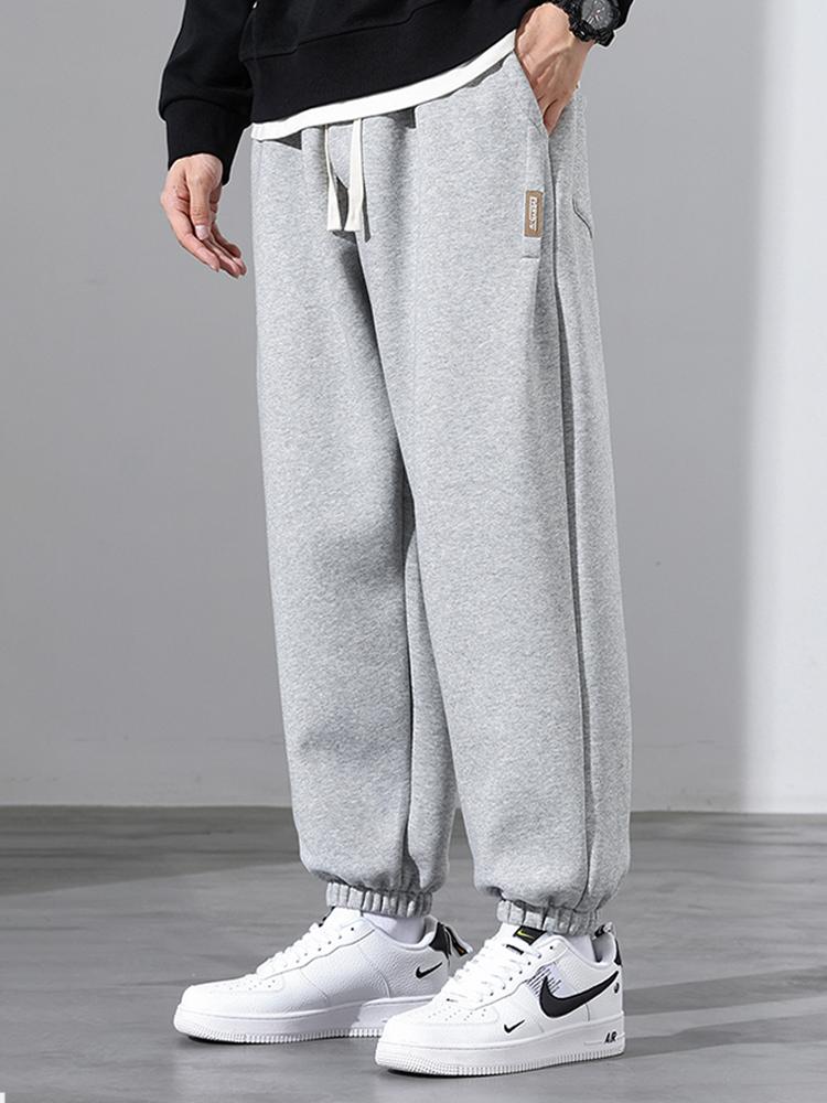 Xavier | Katoenen Joggingbroek met Trekkoord