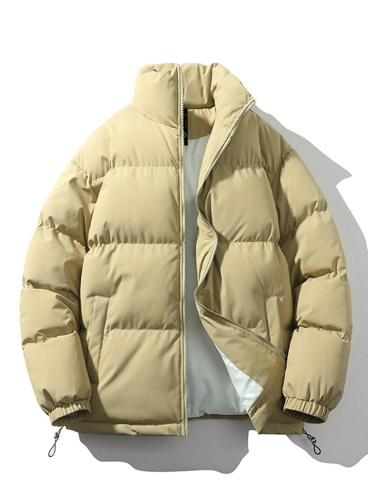 Kevin | Puffer jas met coltrechterkraag