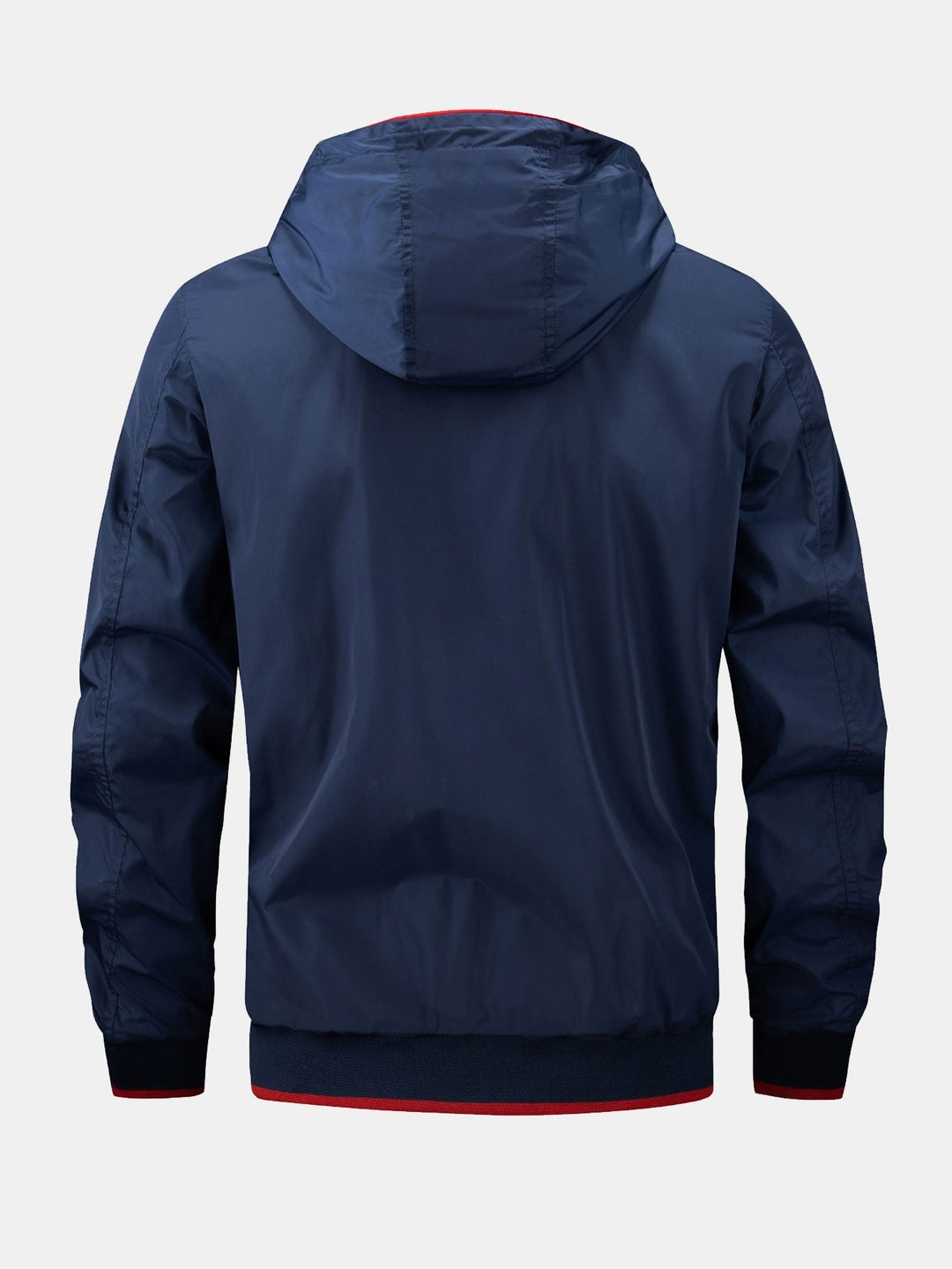 Luuk | Jack met afneembare capuchon in contrasterende kleur