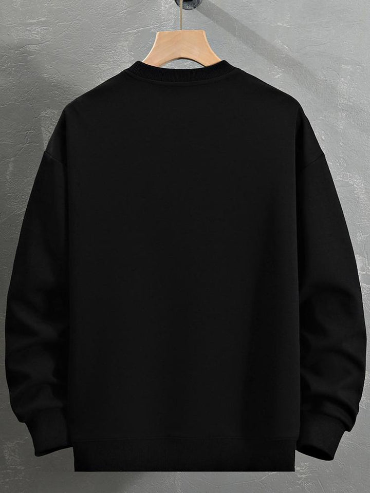 Sven | Sweater met graffiti-tekstprint