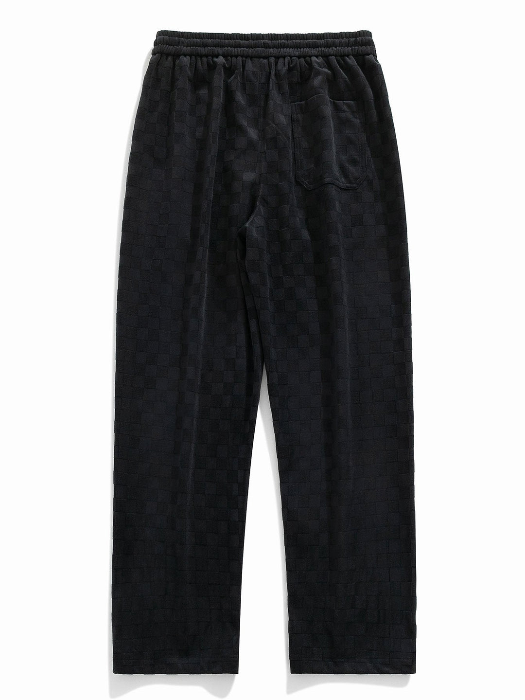 Arne | Geblokte Broek Straight Leg