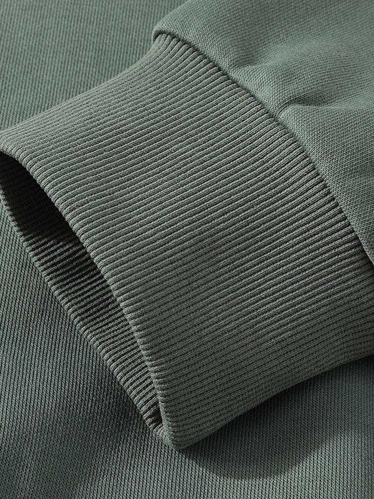 Bas | Sweater met kleurvlakken en borstzak