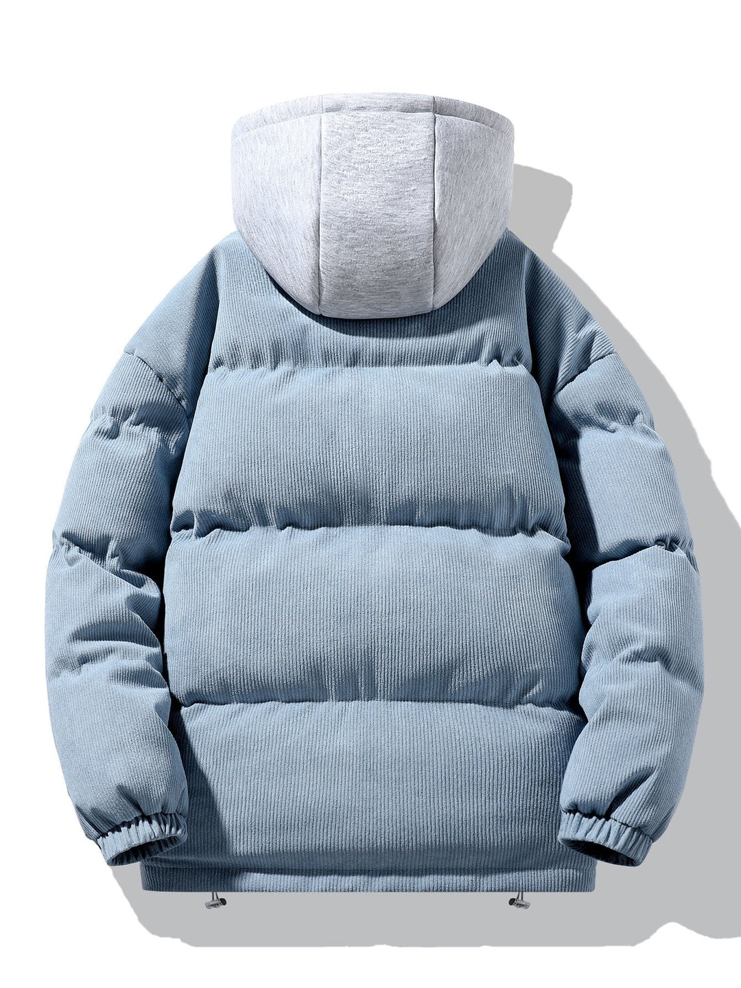 Lucas | 2-in-1 puffer jas met corduroy capuchon