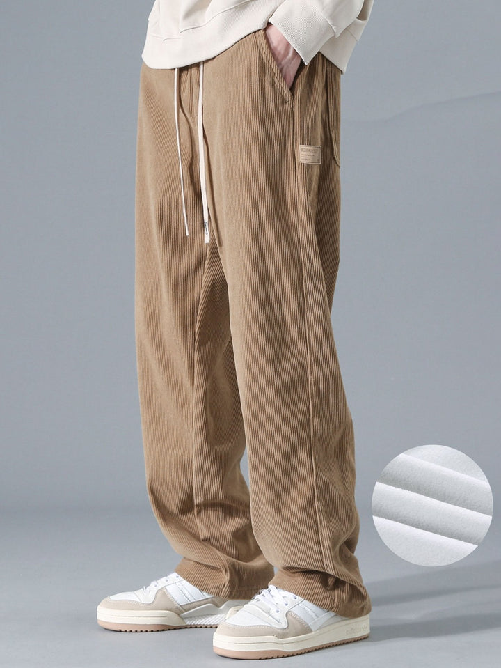Joris | Corduroy Broek met Fleece Voering
