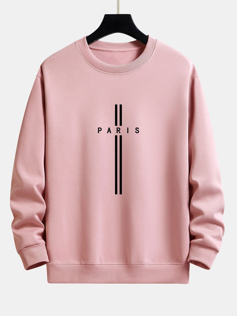 Lex | Sweater met Parijse strepenprint en relaxte pasvorm
