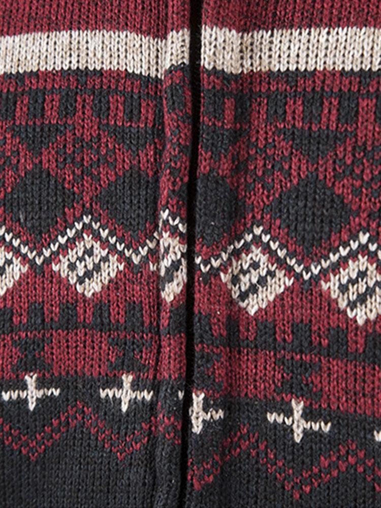 Ward | Trui met geometrische print en rits