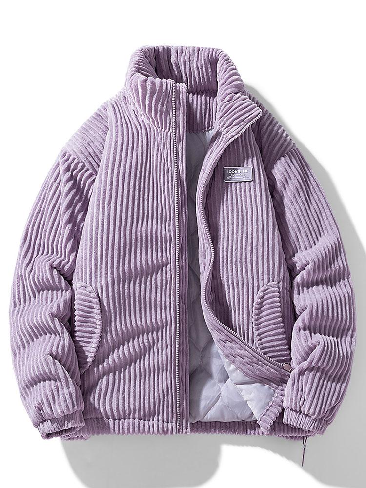Rutger | Gewatteerde corduroy jas