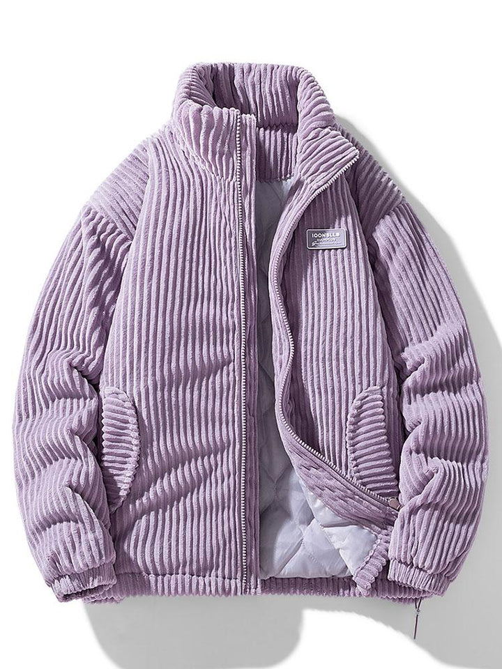 Rutger | Gewatteerde corduroy jas
