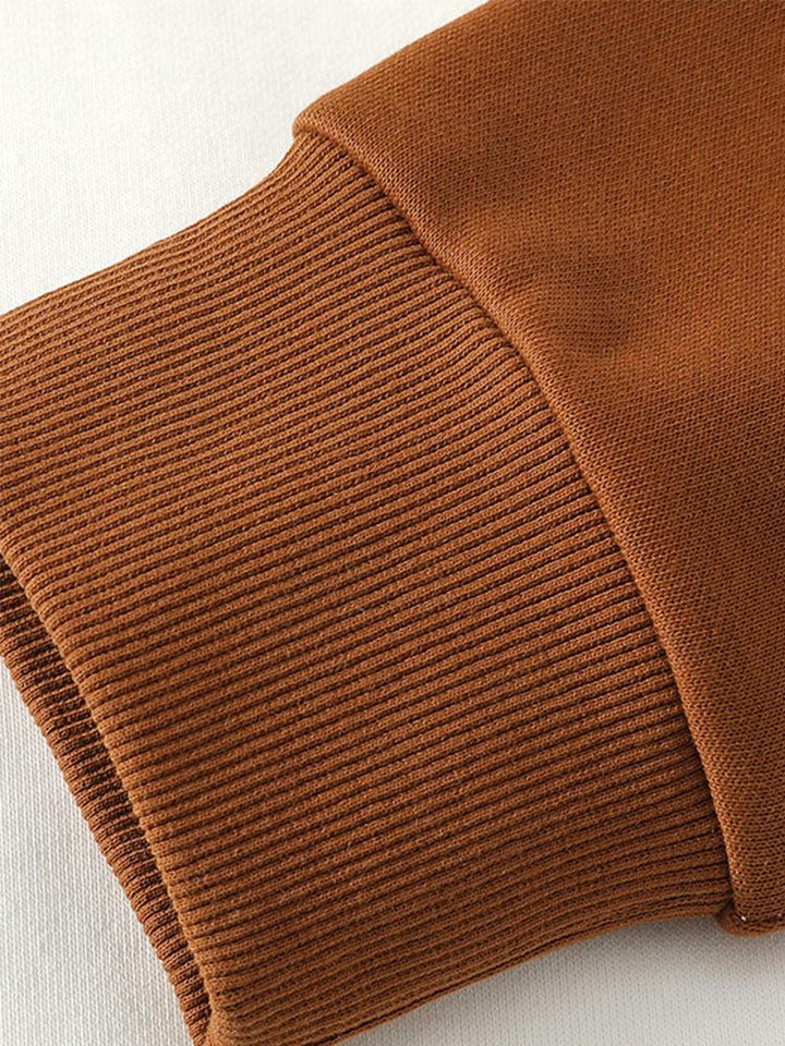 Floris | Sweater met kleurvlakken en ronde hals