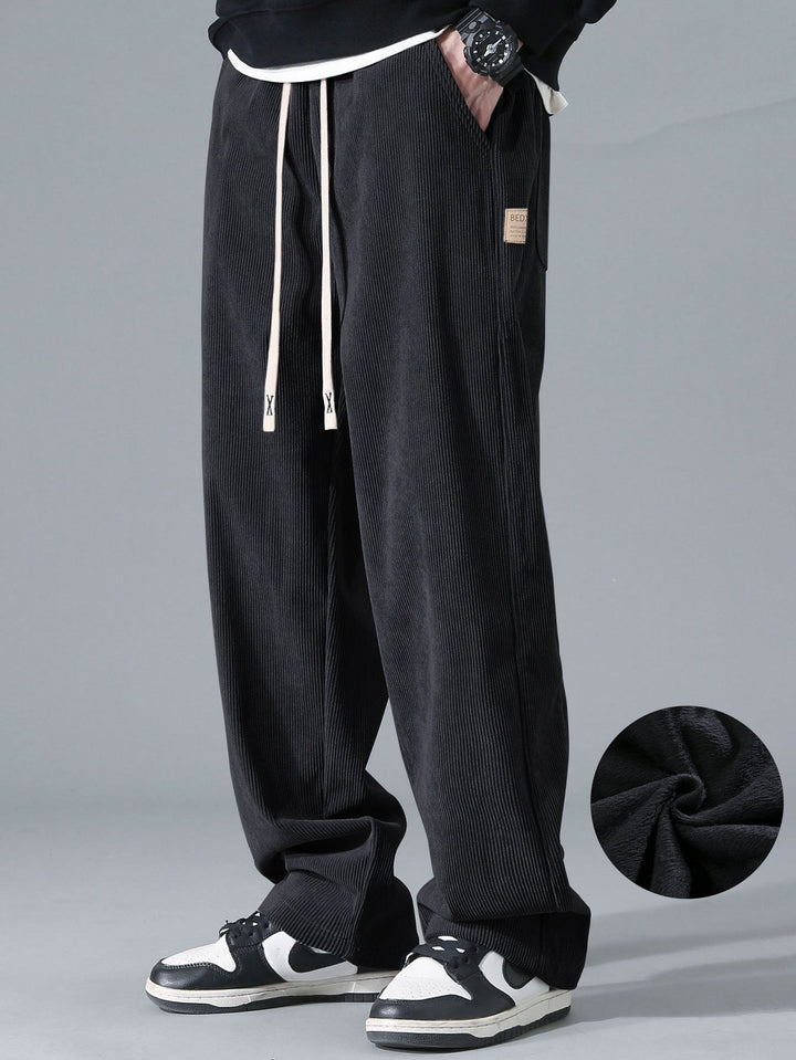 Joris | Corduroy Broek met Fleece Voering