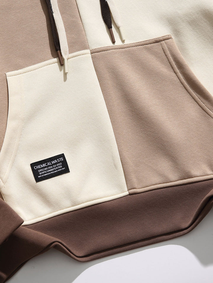 Sil | Oversized hoodie met kleurvlakken