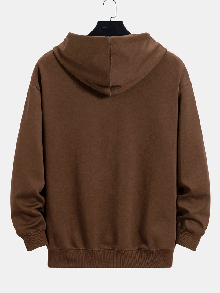 Benno | Basic hoodie met relaxte pasvorm