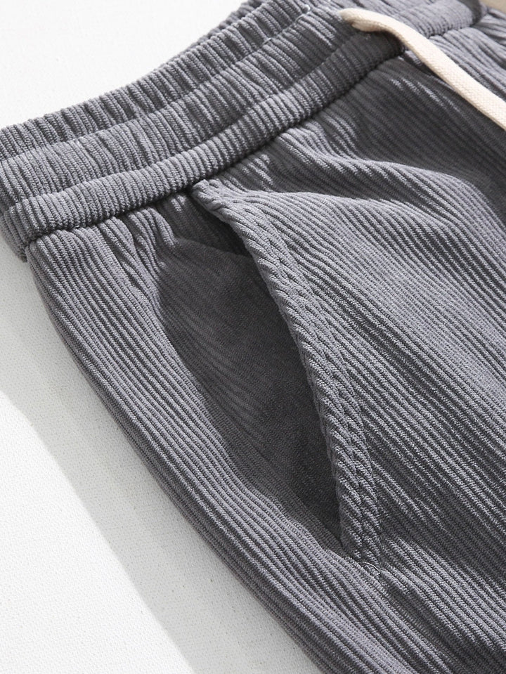 Stef | Rechte Corduroy Broek