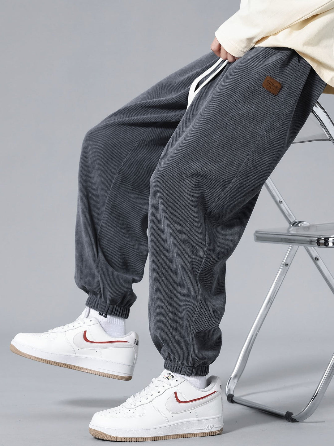 Cas | Corduroy Joggingbroek Dagelijks Comfort