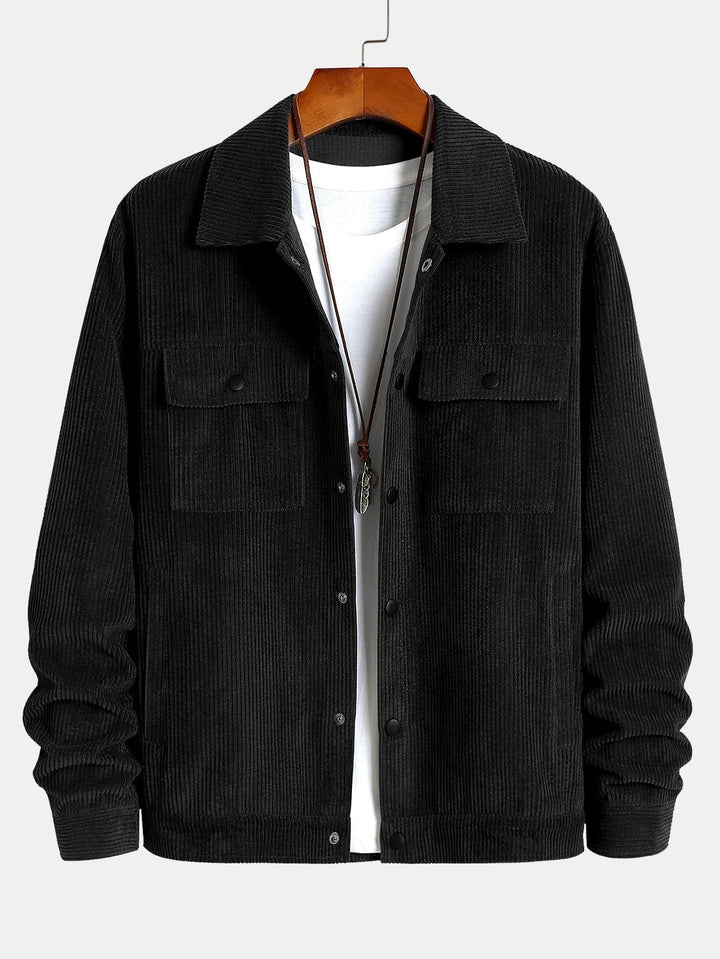 Bert | Corduroy jack met zakken