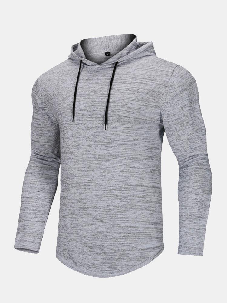 David | Slim-fit gebreide trui met capuchon