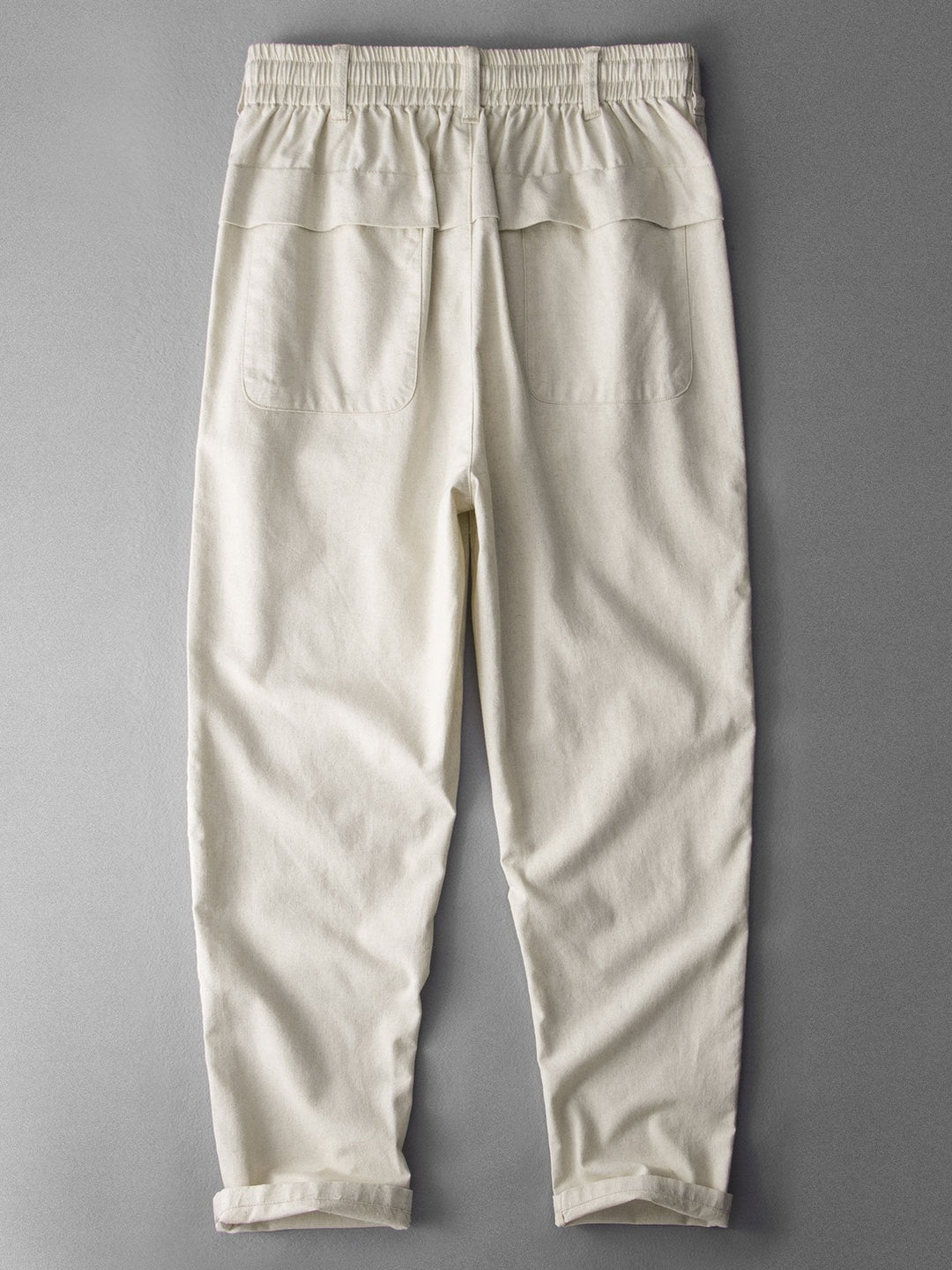 Bo | Linnen Katoenen Broek Straight Leg