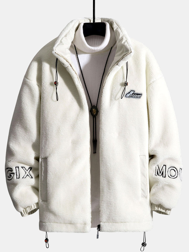 Mees | Teddyfleece jack met rits