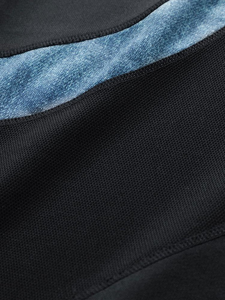Freek | Sweater met kleurvlakken en ronde hals